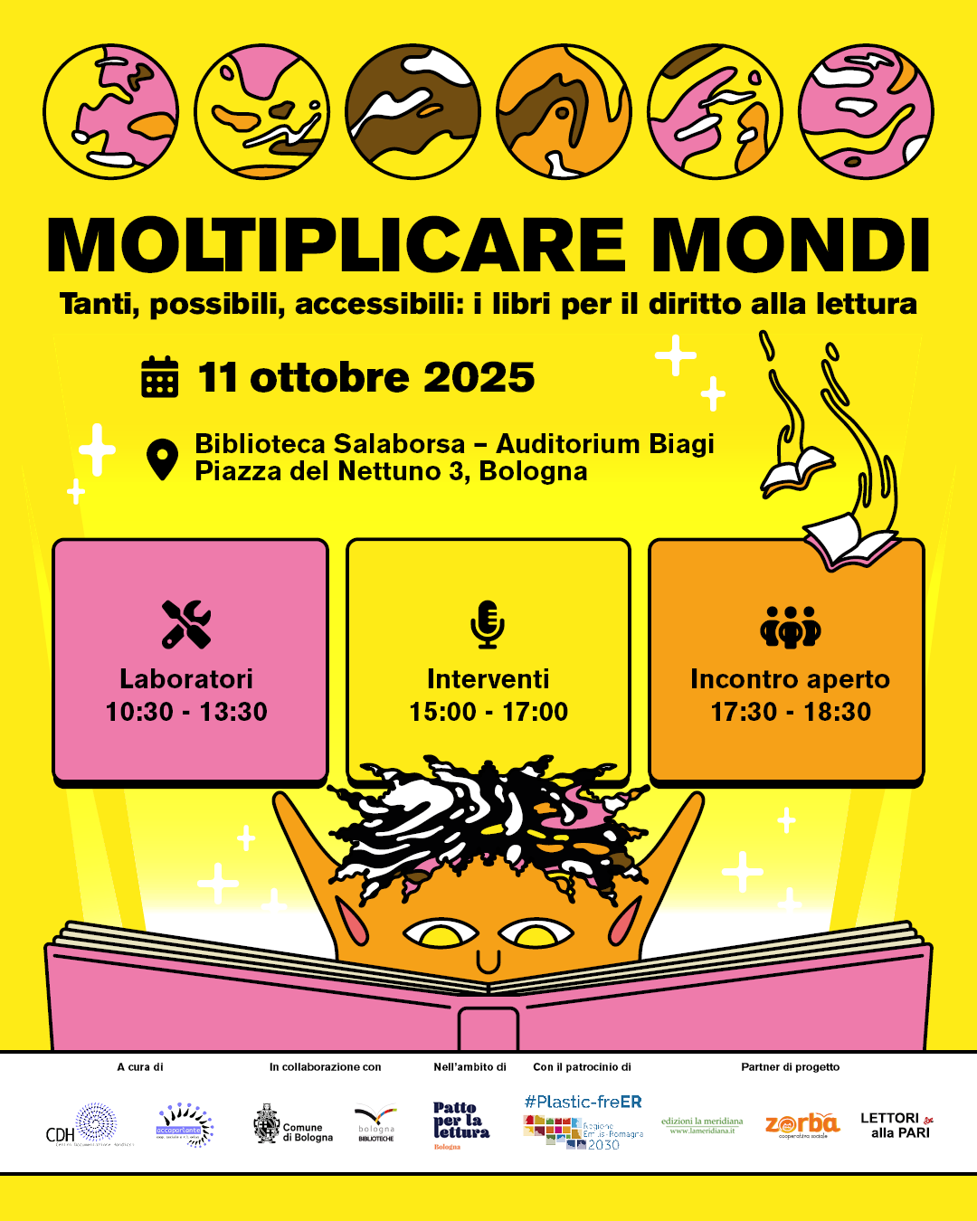 Moltiplicare mondi - Tanti, possibili, accessibili: i libri per il diritto alla lettura