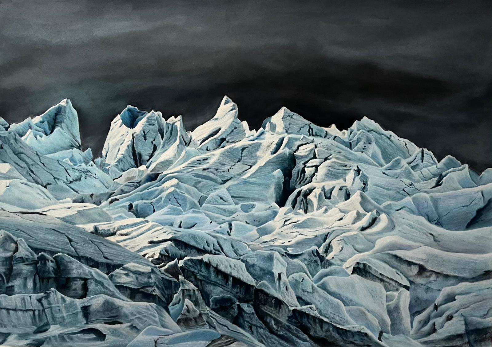 Gloria Rech: la pittrice della neve e del ghiaccio