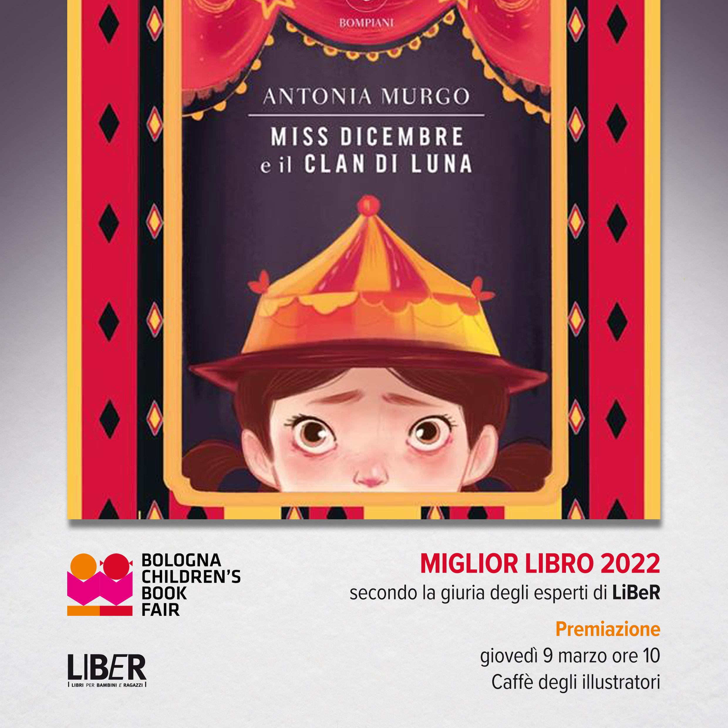 Premio LiBeR 2022 a Miss Dicembre e il Clan di Luna