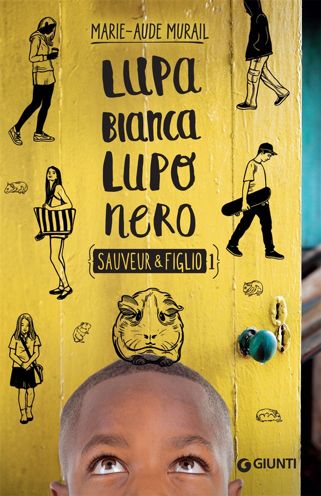 Lupa bianca lupo nero