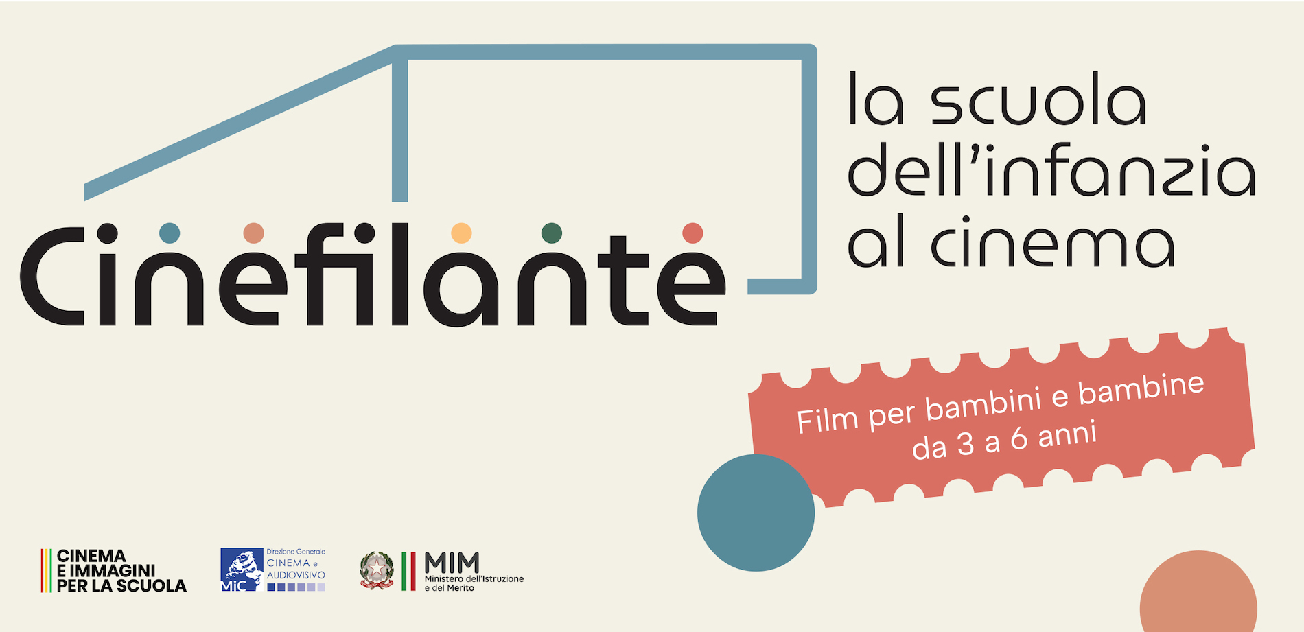 Cinefilante - la scuola dell'infanzia al cinema